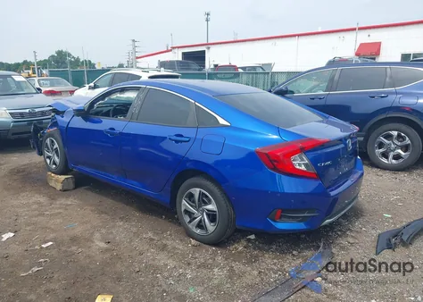 2020 Honda Civic Lx z USA, uszkodzony, nr VIN 2HGFC2F6XLH558769